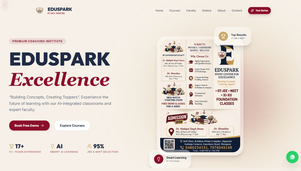 EduSpark - Learning Platform